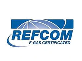 REFCOM F-Gas Certificated badge
